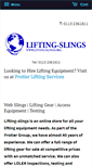 Mobile Screenshot of lifting-slings.org
